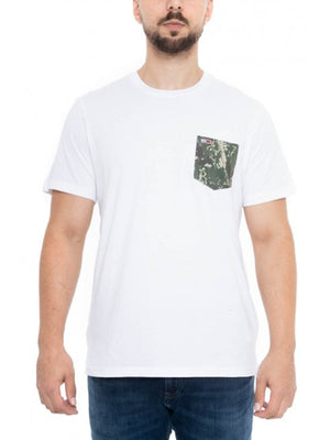 Tjm Contrast Pocket White / L