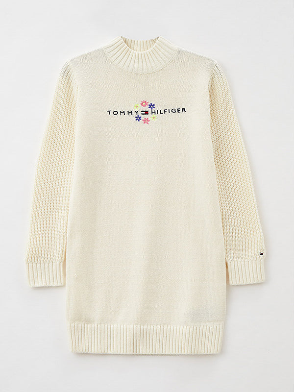 Mock Neck Sweater Dr Ivory Petal / 10