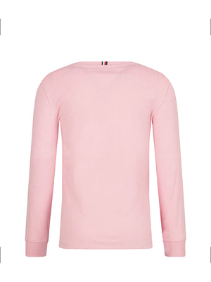 Th Artwork Tee L/S Pale Primrose / 10