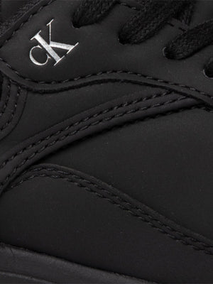 Chunky Laceup Sneake Triple Black / 42