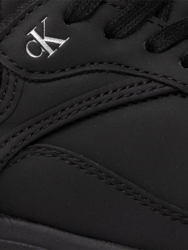 Chunky Laceup Sneake Triple Black / 42