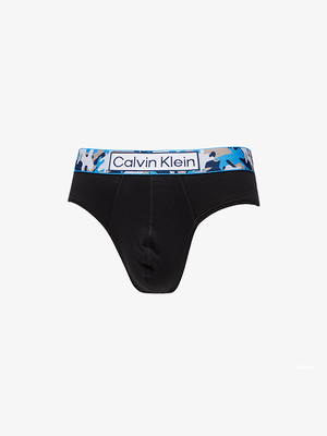 Hip Brief BLACK W/ LAKE CREST BLUE WB / L