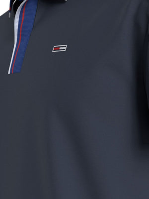 Tjm Tipped Honeycomb Polo Twilight Navy / L