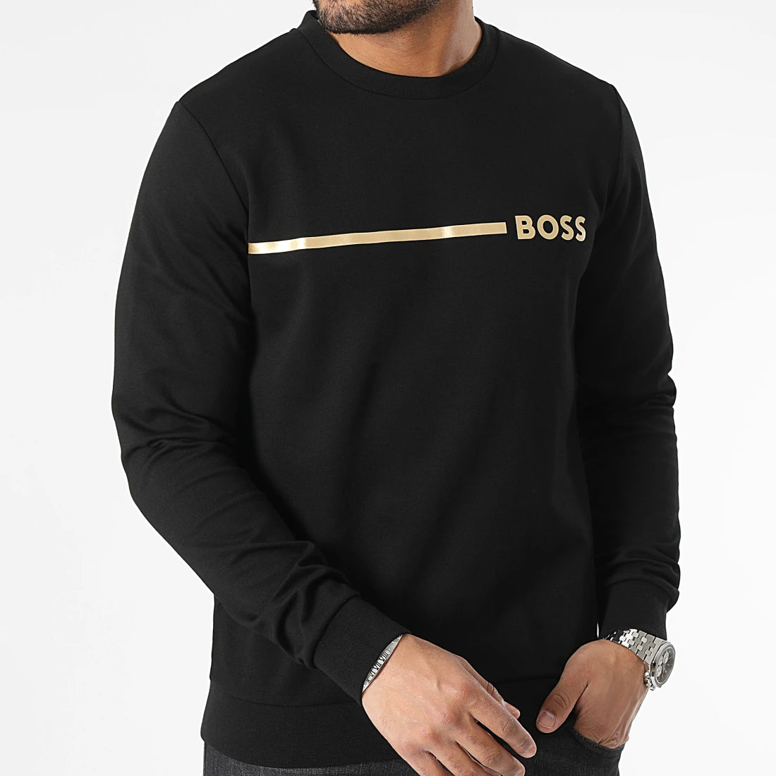 Boss Loungewear Sweatshirt - TRACKSUIT SWEATSHIRT