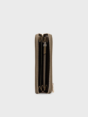 Z/A Wallet Lg Saffia Winter Moss / OS