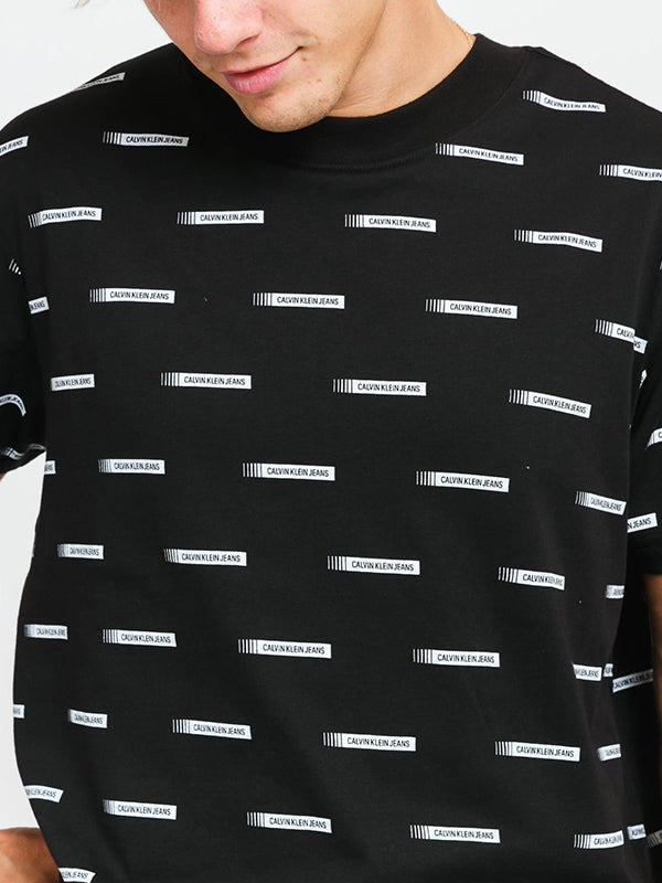 Institutional Box Lo Institutional Logo Aop Black / L