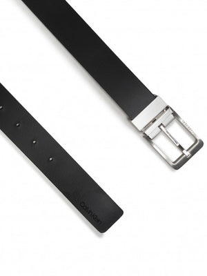 Ck Enamel 2 Buckles Ck Black / 115