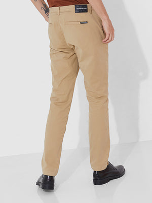 Washed Slim Chino Pa Travertine / 3430