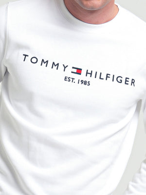 Tommy Logo Sweatshirt White / L