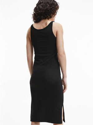 Monogram Tank Dress Ck Black / L