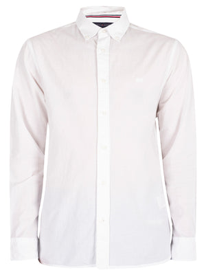 Natural Soft Poplin Rf Shirt Optic White / L