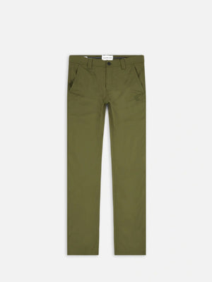 Skinny Washed Stretch Chino Burnt Olive / 3230