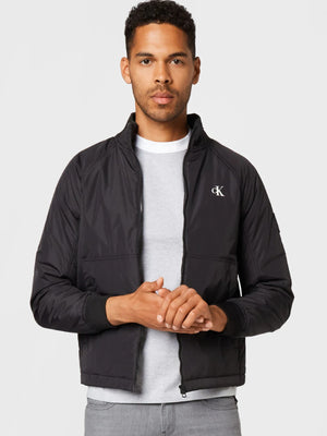 Padded Harrington Jacket Ck Black / L