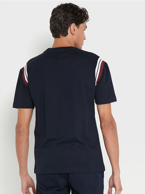 Varsity Rib Casual Insert Tee Desert Sky / S