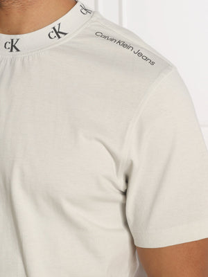 Logo Jacquard Tee Cirrus Grey / L