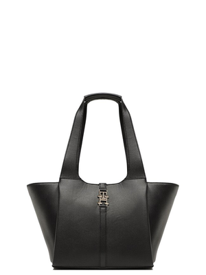 Th Plush Med Tote Black / OS