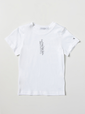 Small Repeat Inst. Logo T-Shirt Bright White / 10