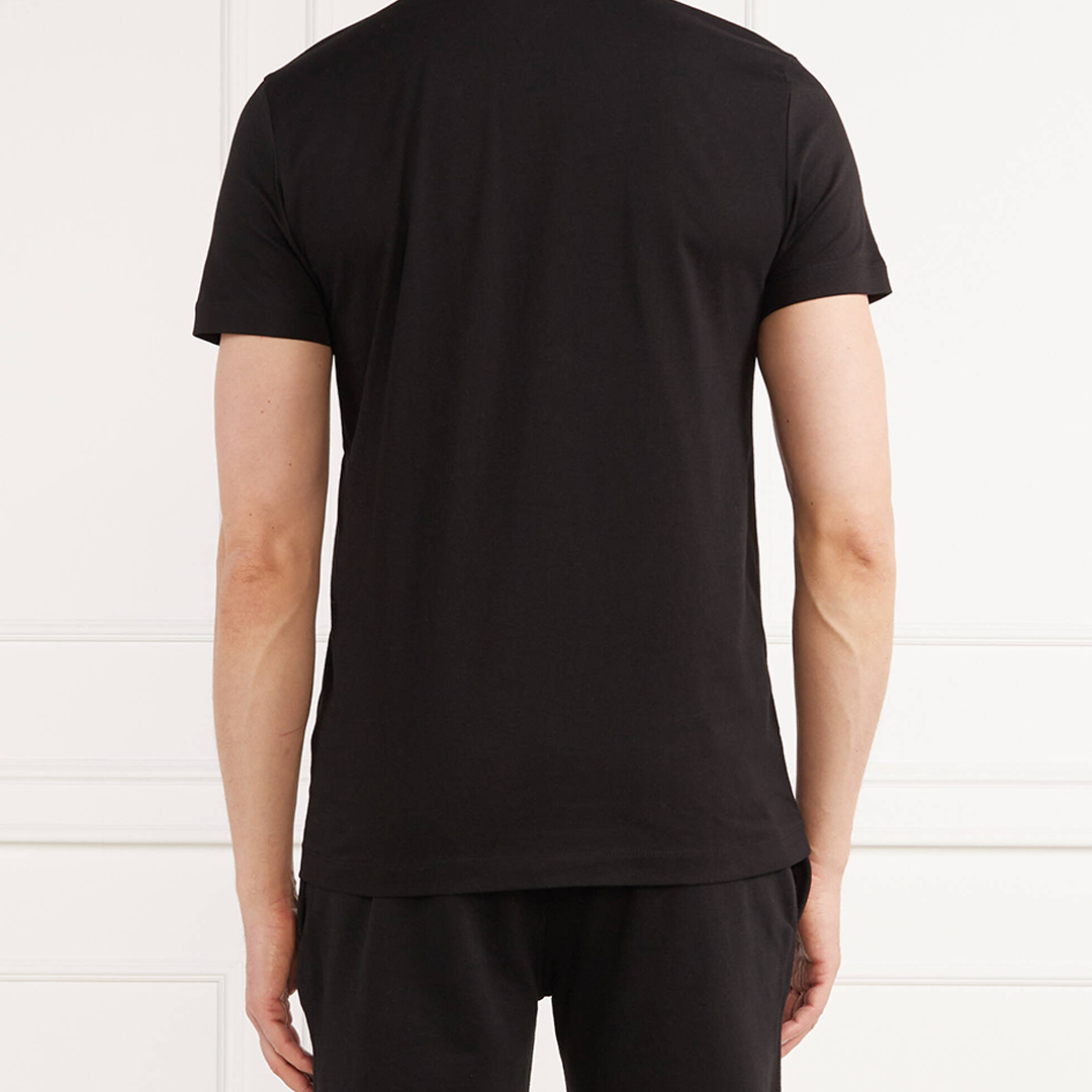 Hilfiger Curve Logo Tee Black / L