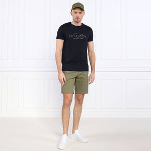 Hilfiger Curve Logo Tee Desert Sky / L