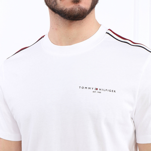 Global Stripe Prep Tee White / L
