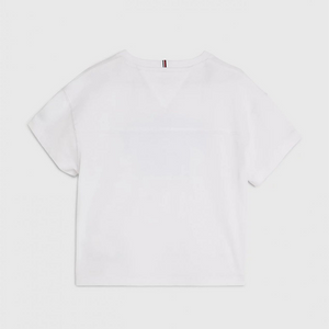 Tommy Varsity Tee S/S WHITE / 10