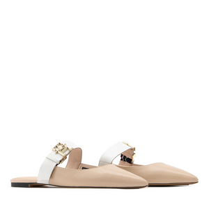 Th Pointy Feminine Mule Misty Blush / 36