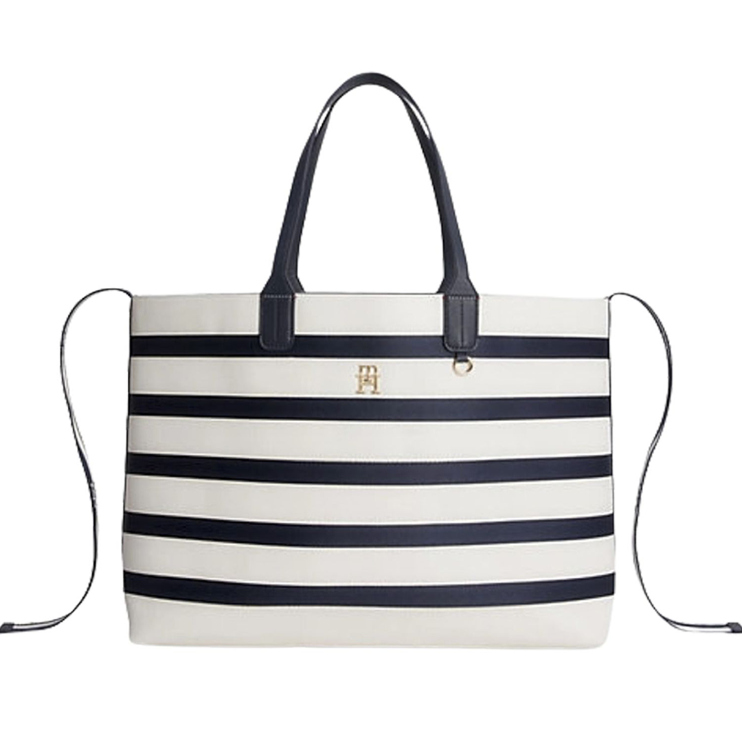 Iconic Tommy Tote Stripes Breton Stripes Mix / OS