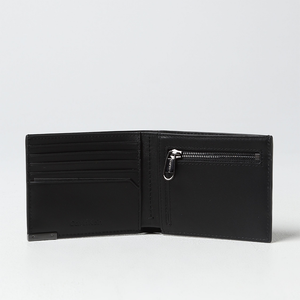Modern Plaque Bifold 5Cc W/Coin Ck Black / OS