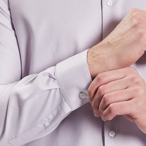 Structure Easy Care Fitted Shirt Misty Lilac / 42