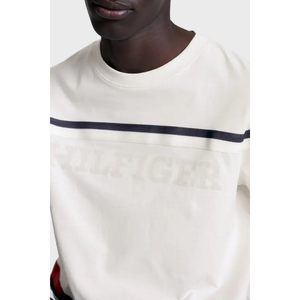 Lobal Stripe Monotype Tee Weathered White / L