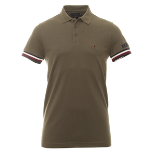 Onotype Gs Cuff Slim Polo ARMY GREEN / L