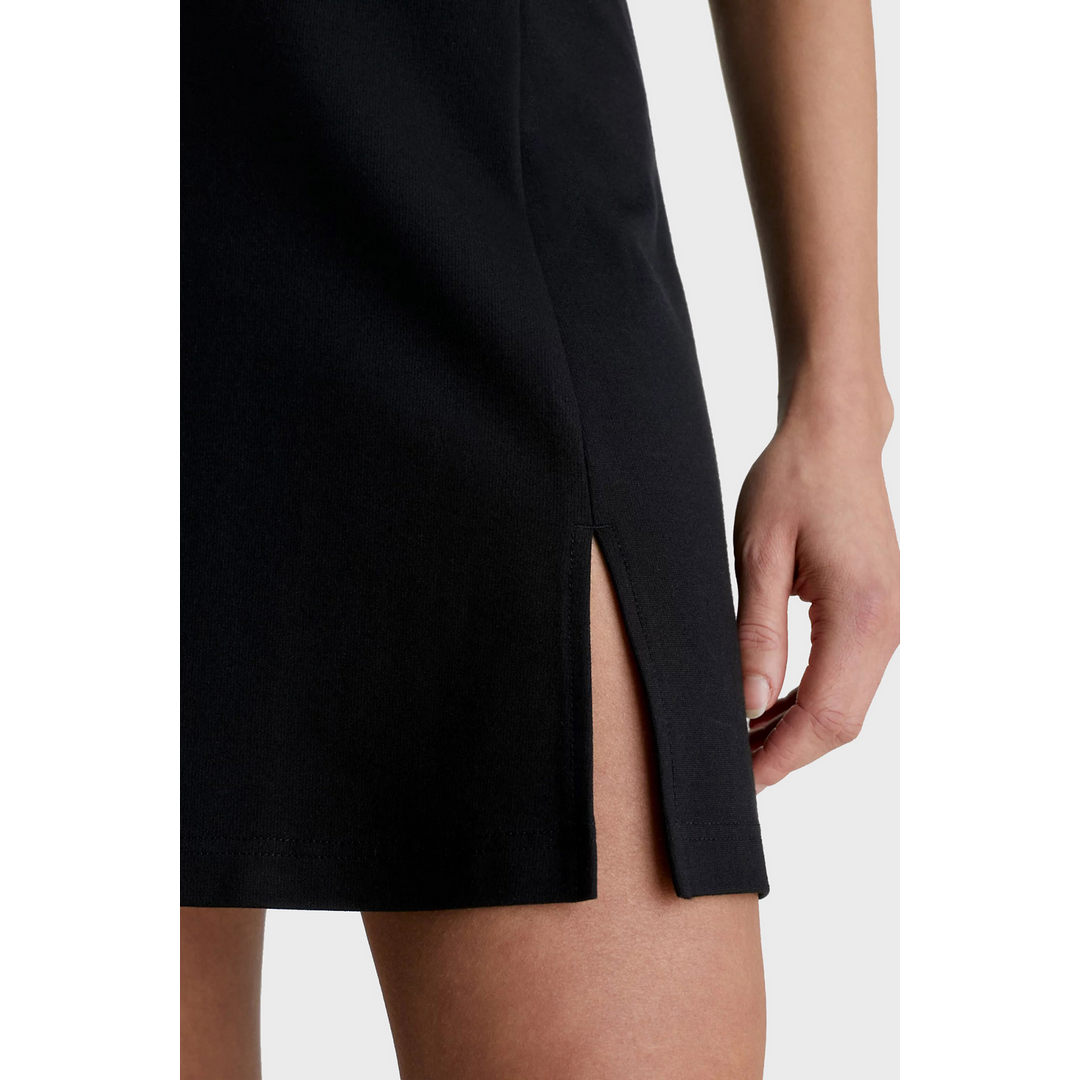 Ape Milano Short Sleeve Dress CK BLACK / L