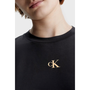 Ack Logo Modal Boyfriend Tee CK BLACK / L