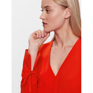 Tructure Twill Ls Tunic Top Poinciana / 36