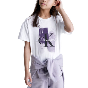 Rush Stroke Monogram T-Shirt BRIGHT WHITE / 10