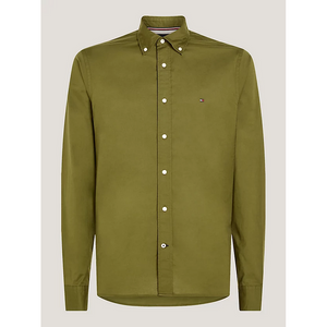 Flex Poplin Rf Shirt Putting Green / L