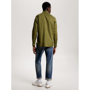 Flex Poplin Rf Shirt Putting Green / L