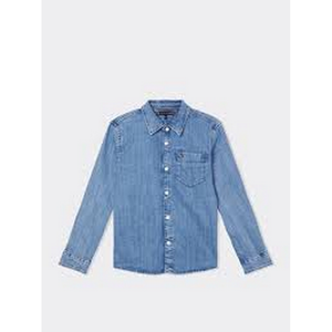 Denim Stretch Shirt L/S Denim / 10