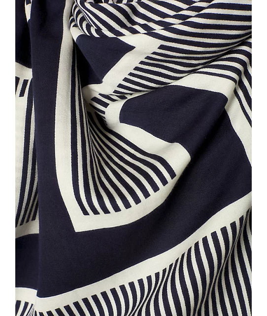 Monogram L Square Space Blue / OS