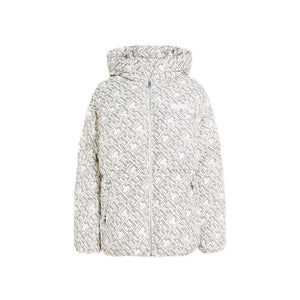 Amd New York Puffer Jacket Monogram Allover White / L