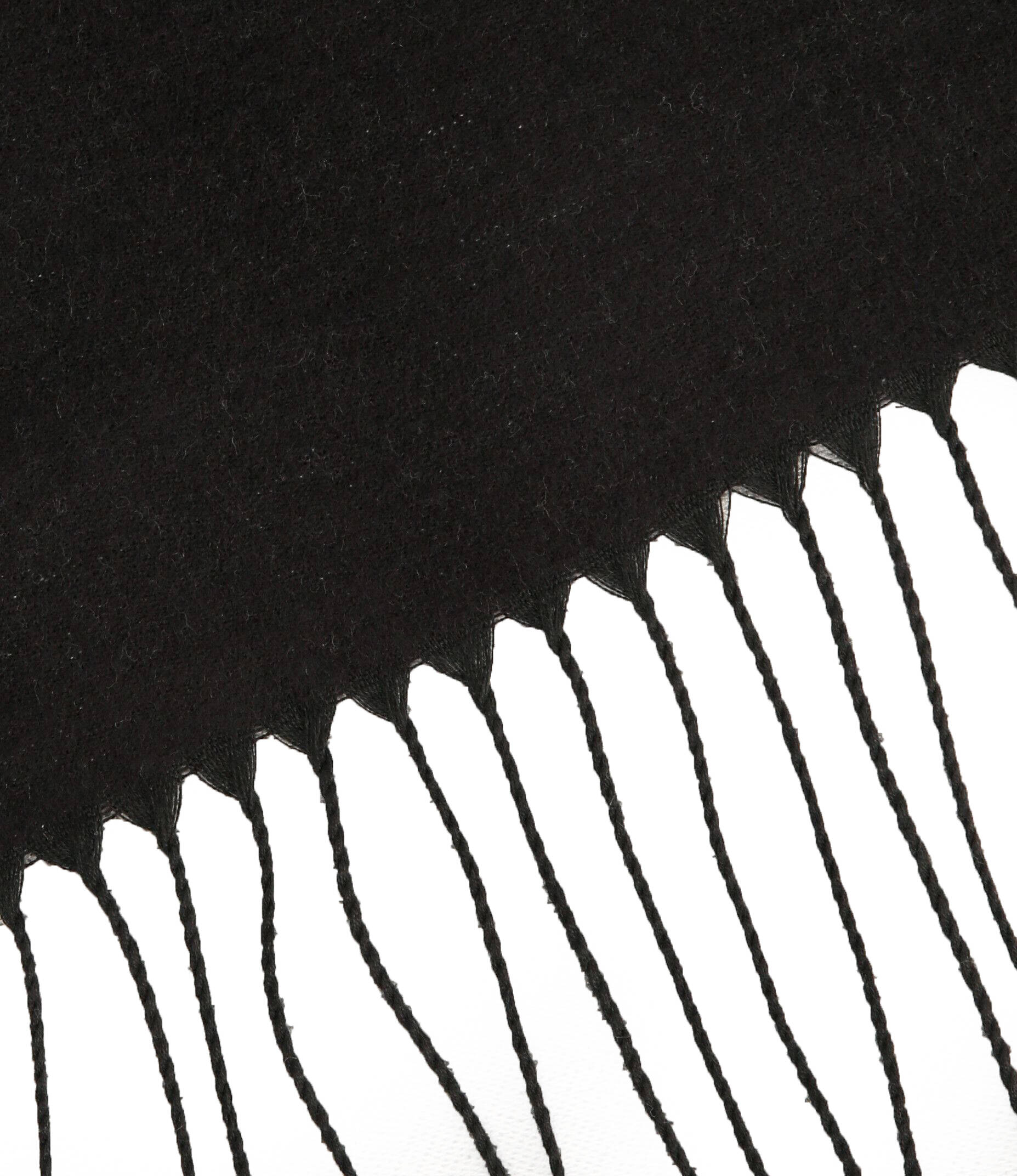 Fringes Scarf 65X195 Ck Black / OS