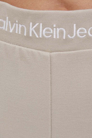 Logo Elastic Milano Legging Plaza Taupe / L
