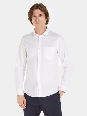 Oxford Stretch Regular Fit Shirt Bright White / L