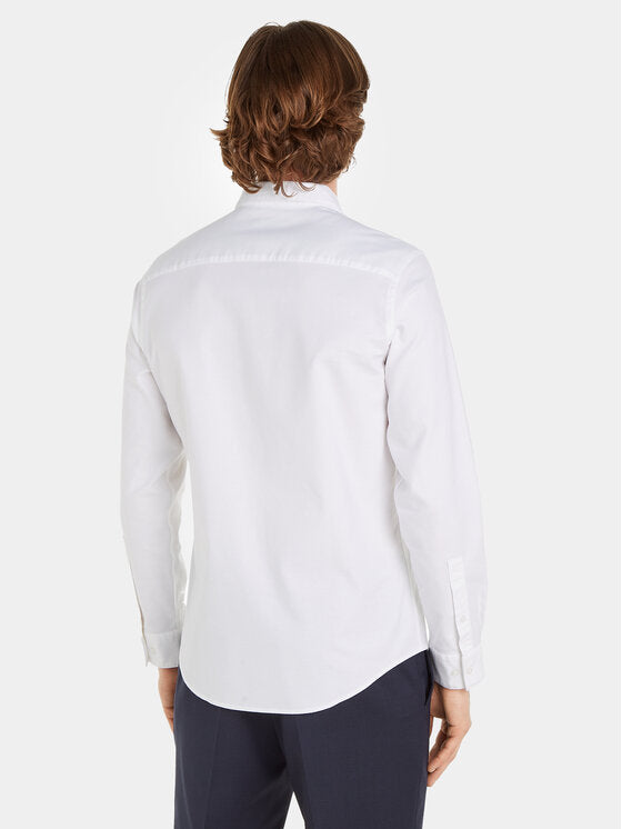 Oxford Stretch Regular Fit Shirt Bright White / L