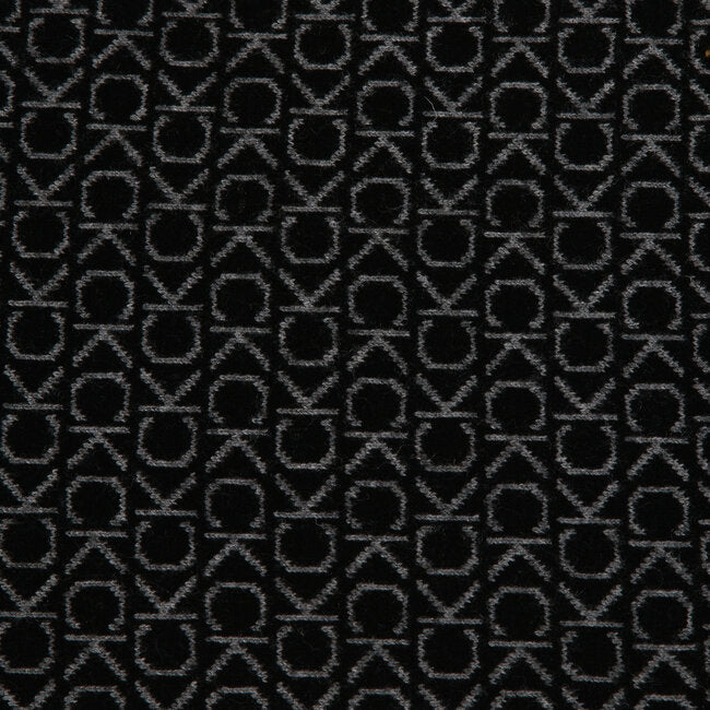 Ck Monogram Wool Scarf Ck Black / OS