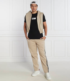 Cut Off Logo Tape Hwk Pant Plaza Taupe / L