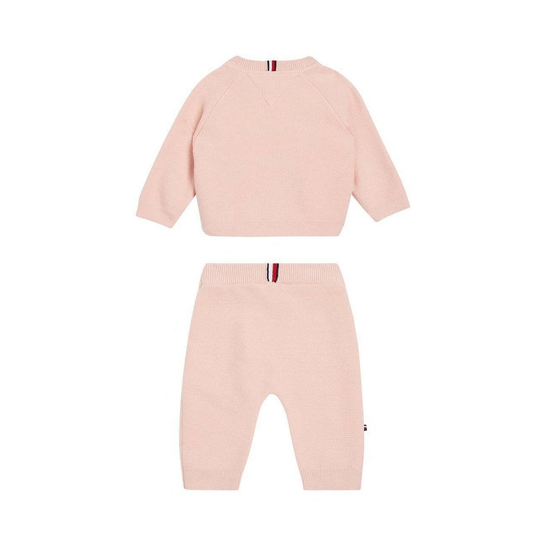 Baby Monogram Sweater Giftbox Pink Crystal / 80
