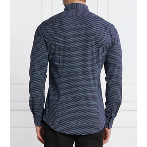 POPLIN PRINT SLIM SHIRT Night Sky / 42