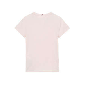 HILFIGER SCRIPT TEE S/S Whimsy Pink / 10
