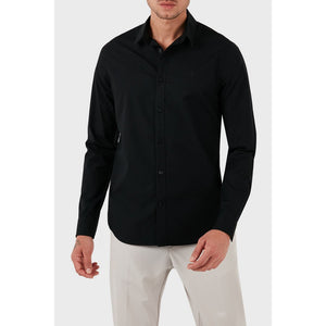 Slim Stretch Shirt Ck Black / L